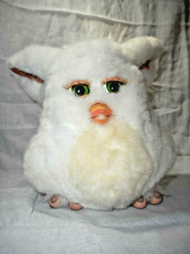 RARE Furby Snowball White 59294 Tiger 
