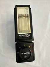 Vtg Soligor MK-10A Electronic 35mm SLR Film Camera Flash