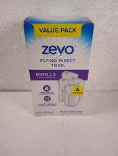 Multi-Pack Indoor Flying Insect Trap Refill Cartridges (4-Count)