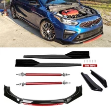 Front Bumper Lip Spoiler Splitter Rear Lip Side Skirt For Kia Stinger GT-Line