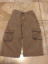 Gymboree Fall Campfire Khaki Cargo Twill Pants Size 18-24 Months