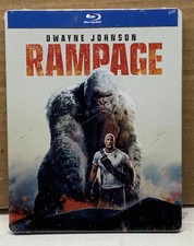    RAMPAGE BLU-RAY, STEELCASE,New    