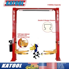 Two Post Lift Auto lift Car lift 11000lb Auto Truck Hoist Super Quality Shipping