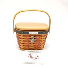 Longaberger 2001 Inaugural Basket in Honor of President Bush. Signed By Tami.