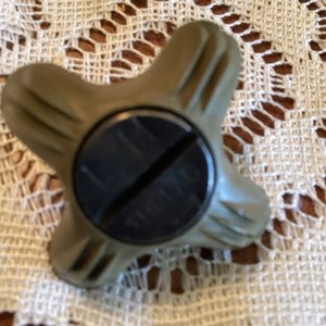 Military Flight Helmet Locking Knob OD