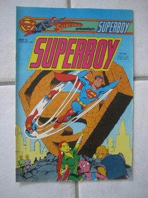 SUPERMAN präsentiert: SUPERBOY Heft 12 1981 * EHAPA * mit Legion der Superhelden