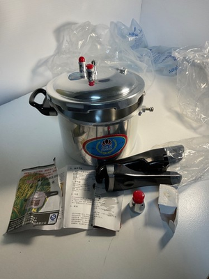 #ad 家家乐 AIRplus Stainless Steel Stove Top Pressure Cooker with Lid AIRplus $33.99