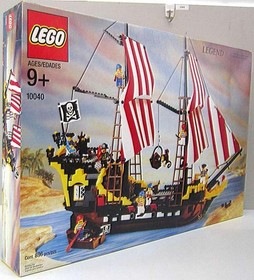 Lego 10040 Black Seas Barracuda Pirate Ship Rare Retired NEW SEALED Japan