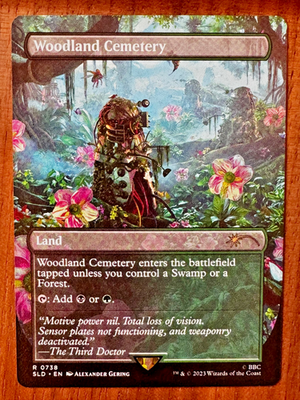 Woodland Cemetery (Doctor Who) [Secret Lair Drop Series] MTG NM