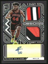 2020 Obsidian Rookie Jersey Ink Etch Yellow Patrick Williams RC Auto /10