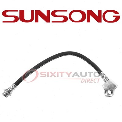 Sunsong Rear Center Brake Hydraulic Hose for 1975-1980 Ford Granada - Hoses ef