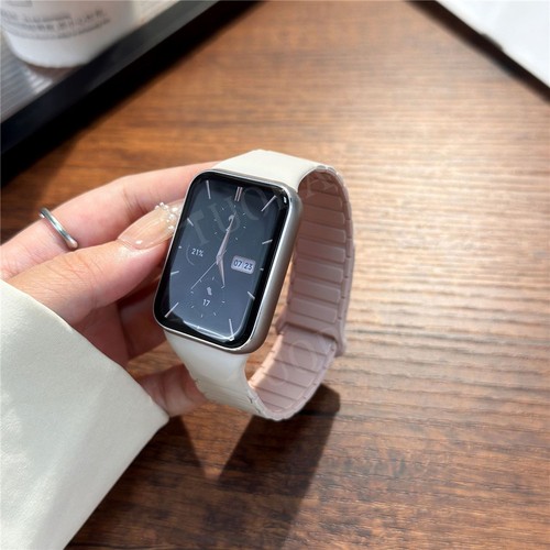 Silicone Magnetic Loop Strap Band For Redmi Watch 4/5/Xiaomi Mi Band 8 Pro/9 Pro - Picture 28 of 47