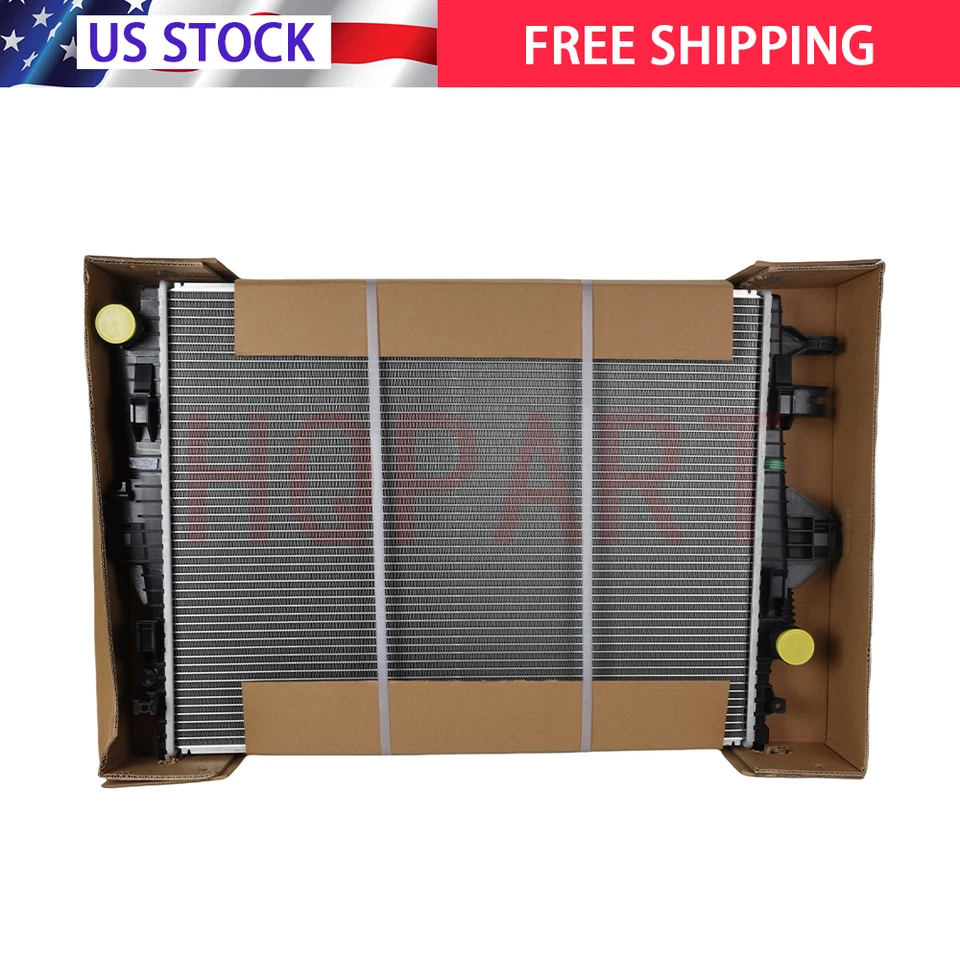 Water Tank Radiator OE 7P0 121 253 A For 2011-2017 Volkswagen Touareg - Изображение 3 из 4