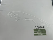 Jaguar XJ6 Sovereign Daimler Cars Range Car Sales Brochure 1987