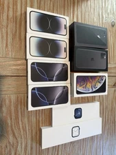 Apple Empty Boxes Assorted Lot