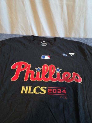 Fanatics MLB Phillies  2024 NLCS Tee Shirt. Men's Large. New With Sticker