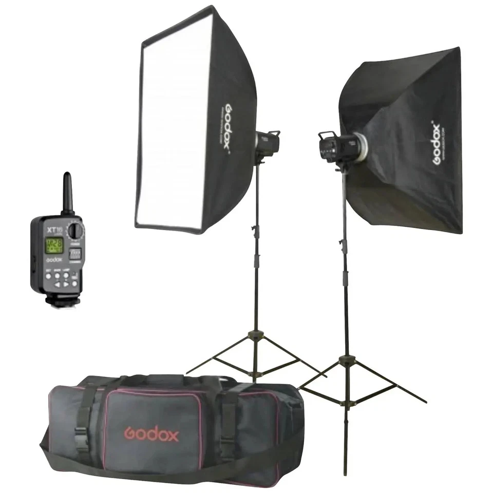 Godox Studioblitz Studioblitzgerät MS300 Set Studioleuchte Studio Kit Fotostudio - Bild 1 von 1