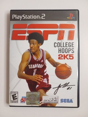 ESPN College Hoops 2K5 (Sony PlayStation 2, PS2 - 2004) Complete with Manual