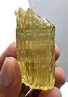 291 carat etched Golden  spodumene kunzite crystal-BAsed in Nuristan afghanistan