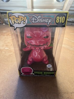 Funko POP! JUMBO 10  Disney Oogie Boogie #810 Black Light Pink Edition