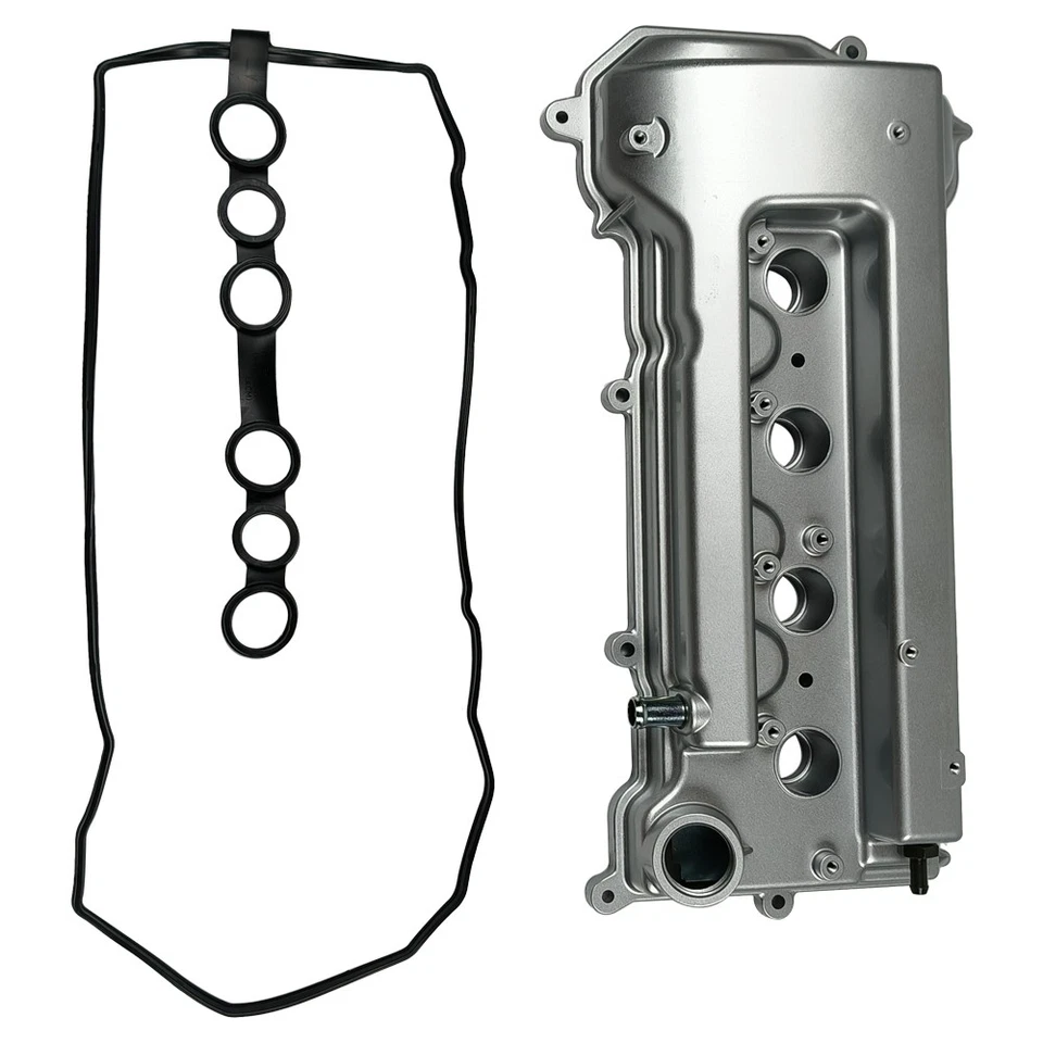 Cubierta de válvula de motor de aluminio para Toyota Matrix 2003-2008 1,8 L gas 1120122060 Foto 3 de 4