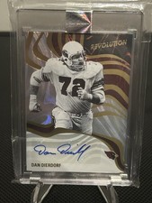2025 Panini Revolution Signatures Dan Dierdorf RSA-DDF Swirl Cardinals