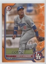 2022 Bowman Draft Orange 23/25 Eddys Leonard #BD-150 6u3
