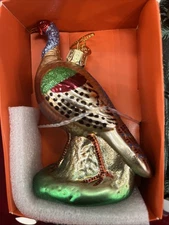 NEW 2025 John Derian for Target Glass Turkey Ornament – Holiday Christmas Decor