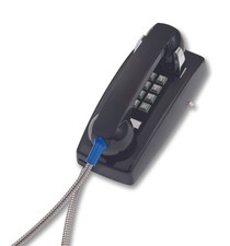 Cortelco 255400AHC20M Wall Phone w/Metal Cradle 2554-AHC-BK UPC 048044003311 ...