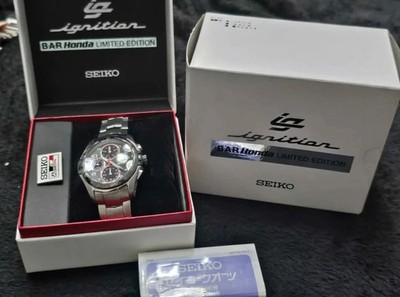 Seiko Ignition BAR Honda F1 Racing Team = Limited Edition # 1581/2005 Made