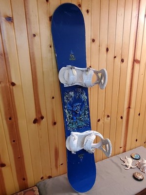 Burton Rippey Vintage Snowboard 158cm with Large Bindings, All-Around Performer