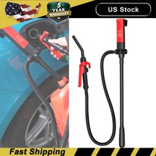 Battery Powered Electric Fuel Transfer Siphon Pump Gas Oil Water Liquid 2.2 GPM