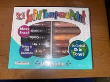 NEW Sealed Solid Paint Pens Assorted Skin Tones Pack Of 14