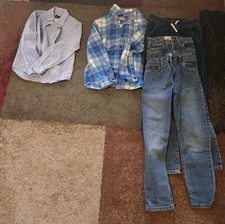 Gently Used Boys Size 5,6,8 in Shirts And Pants size 7,8