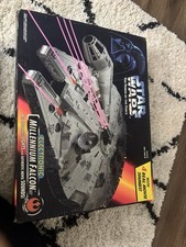 Star Wars 1995 Electronic Millennium Falcon Power of the Force Sealed MOS