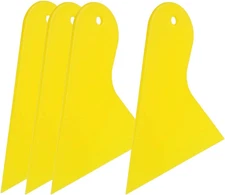 Yellow Plastic Scraper Tool Car Vinyl Wrap Squeegee Window Film Squeegee for Rem