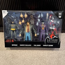 McFarlane Toys DC Direct Batman Animated Series 4 Pack Harvey Bullock  Joker