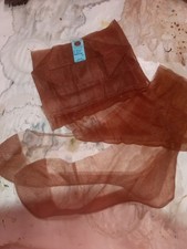 1950s Seamed Van Raalte Flex-toe Nylon Stockings Size 10