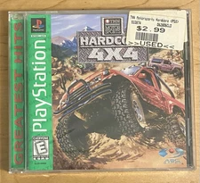 TNN Motorsports HardCore 4x4 (Sony PlayStation 1, 1996) PS1 New & Factory Sealed