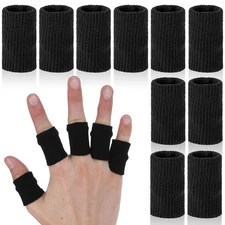 10 Pcs Finger Sleeves Protectors Sports Finger Splints Thumb Finger Support
