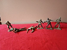 Vintage Tim-Mee 70mm GI's, Lot of 6