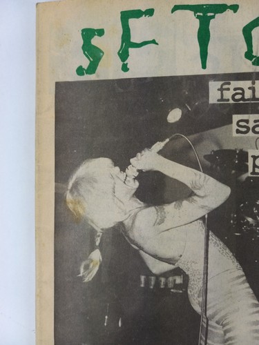 Punk Zine Fanzine SFTG #5 1986 Zine Misfits Faith No More 80s - Picture 2 of 10