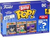 Dc - Batman'66 The Riddler Batgirl 4Er Pack - Bitty Pop! Funko