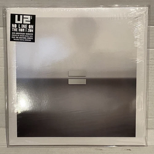 U2 No Line On The Horizon SEALED 10th Anniversary 180g 2LP Remaster HYPE STICKER