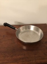 Vtg Revere Ware Skillet Pan 9โ inch Copper Bottom Clinton, IL Made in USA NO LID