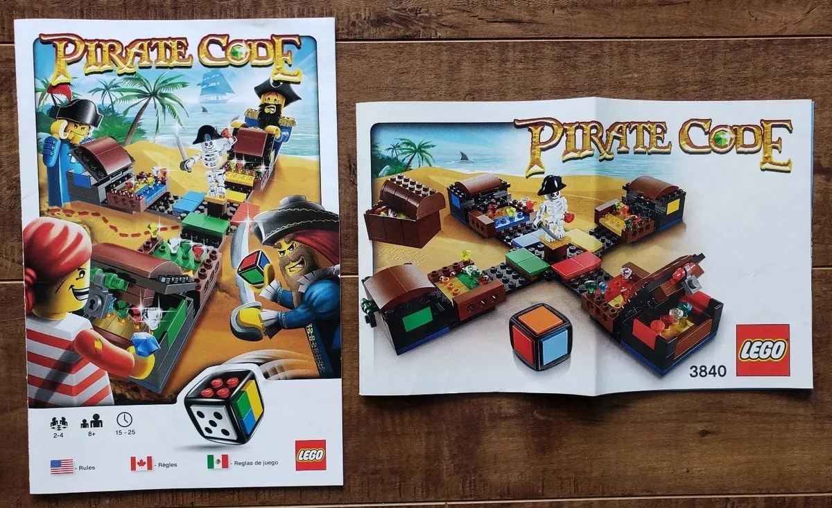 LEGO 3840 Pirate Code