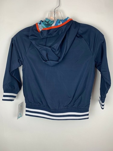 365 Kids Garanimals Jacket Boy's 5 Nautical Lightweight Reversible Facemask NWT - Picture 5 of 6
