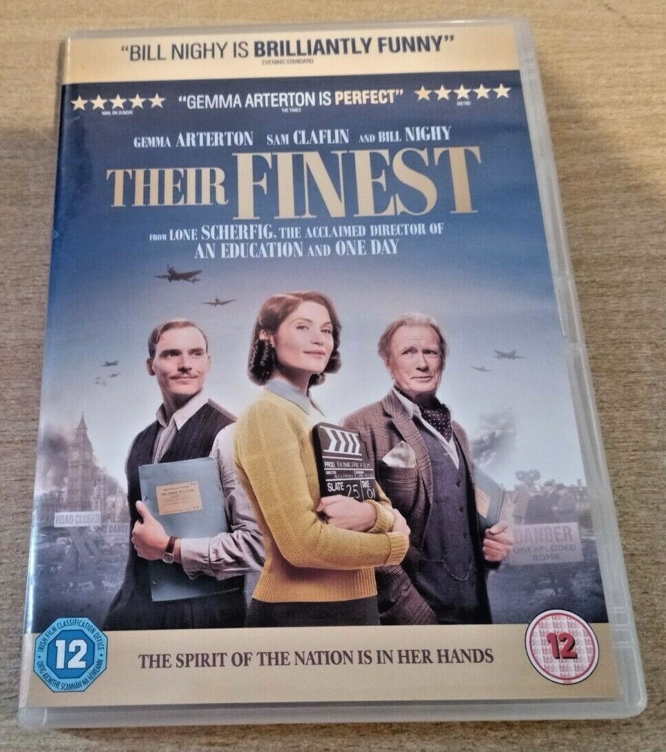 Their Finest - DVD - 2017 - Gemma Arterton - Bill Nighy - Cert 12