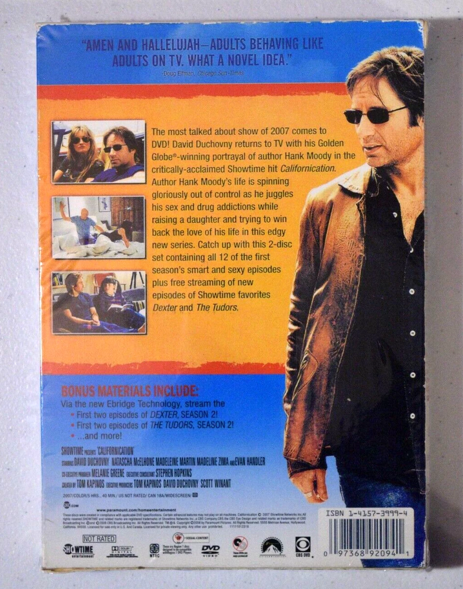 Californication The First Season 1 DVD David Duchovny MINT