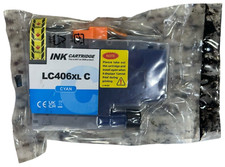 LC406XL C for Brother High Yield Ink Cartriges MFC-J4335DW MFC-J4345DW J5855DW